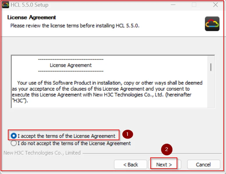 H3C Cloud LAB | H3C Simulator HCL Installation | Account registration 13 image 12 1