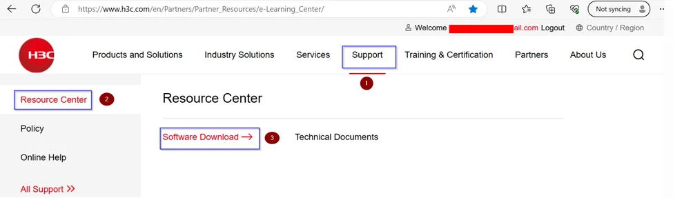H3C Cloud LAB | H3C Simulator HCL Installation | Account registration 6 image 5 2