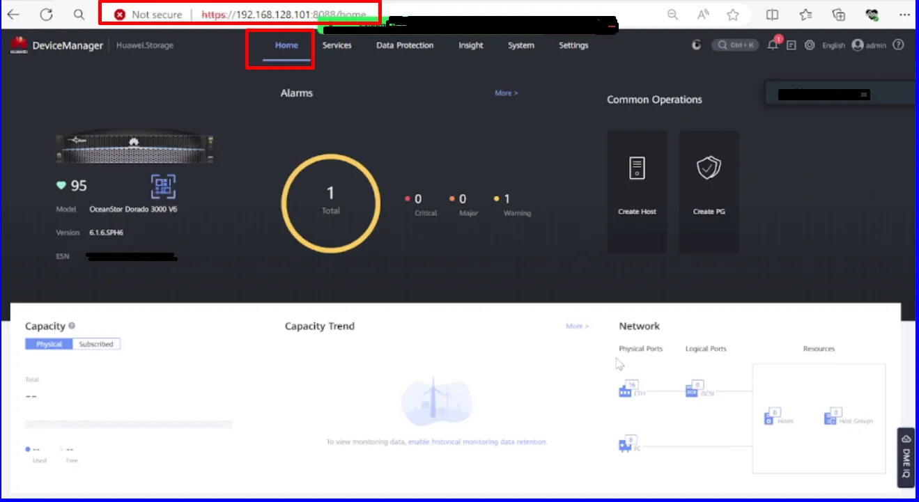 How to access , initialize, LUN & license activation on Huawei Dorado 3000 v6 Storage 6 download 1