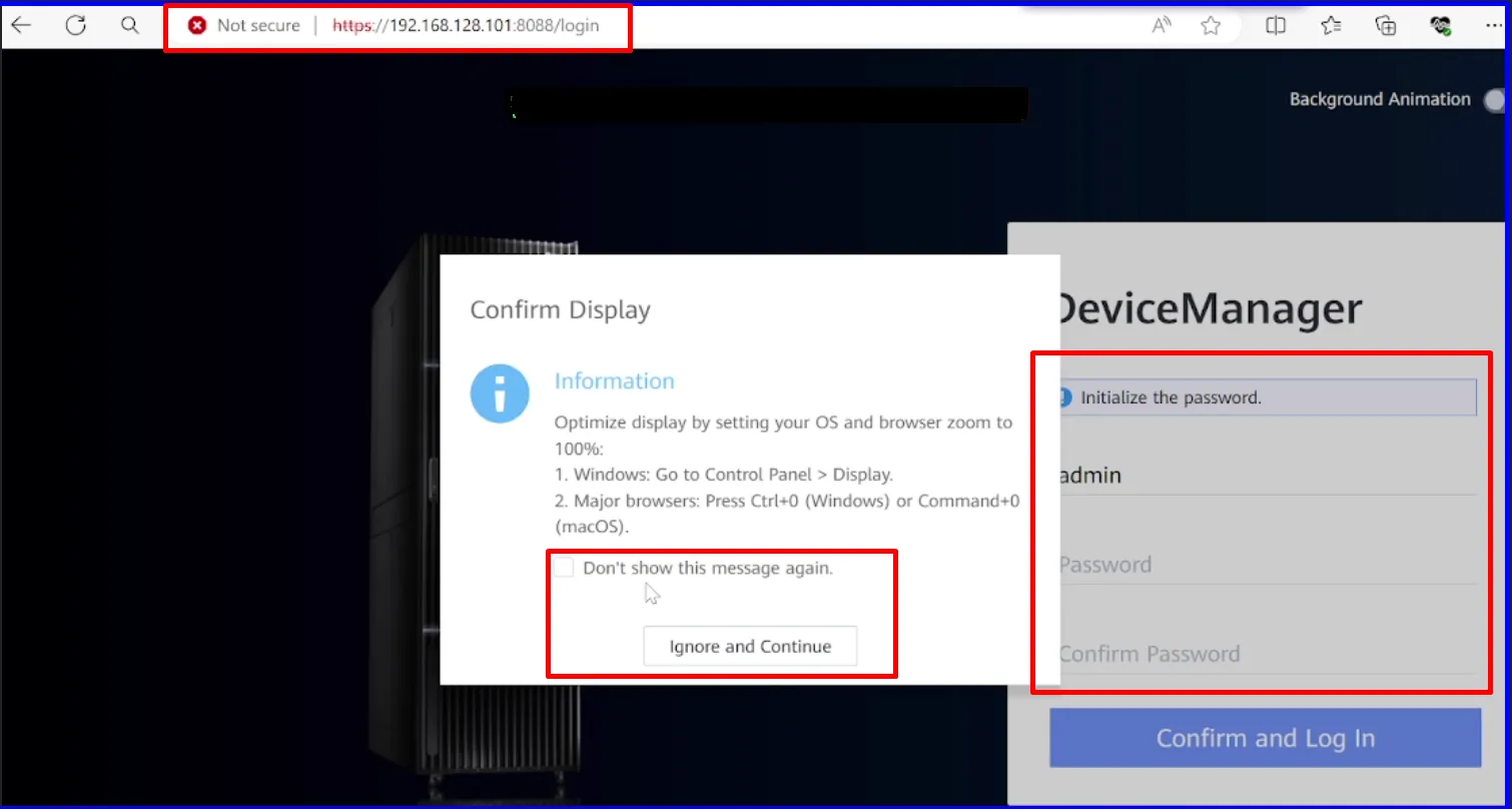 How to access , initialize, LUN & license activation on Huawei Dorado 3000 v6 Storage 4 download 2